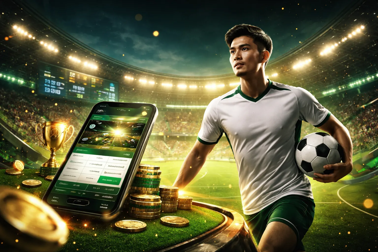 Hình nền M88 Betting với các trò chơi cá cược sôi động